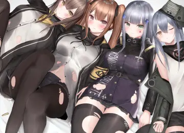 少女前线 女人 动漫 动漫女孩 衣服 战斗 电脑壁纸 4K壁纸  4380x3418