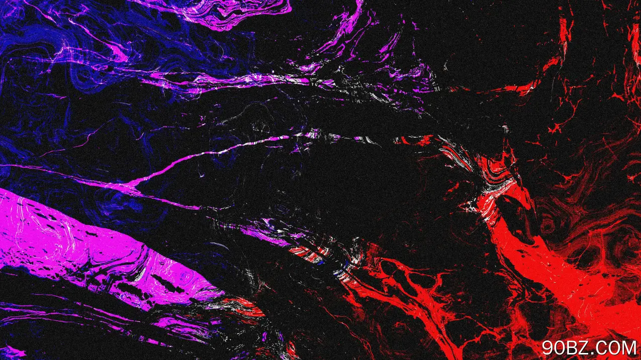 抽象 绘画 彩色 深色 红色 黑色 粉色 蓝色 圆点 数字艺术 波浪 4K壁纸