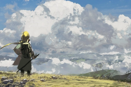 精灵宝可梦 桌面 天空 草原 动漫  4K壁纸 6000x2500