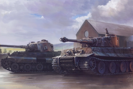 坦克 破旧 电脑壁纸 4K壁纸 3840x2160