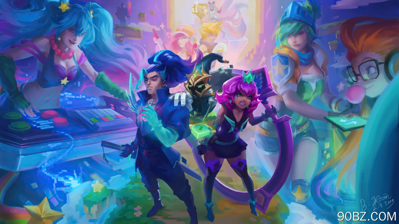 电子游戏 角色 英雄联盟 LOL  游戏 立绘 电脑壁纸 4K壁纸
