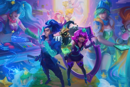 电子游戏 角色 英雄联盟 LOL  游戏 立绘 电脑壁纸 4K壁纸 3840x2160