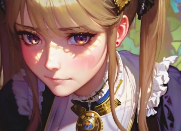 女人 金发女郎 面孔 幻想女孩 人工智能艺术 褶皱 电脑壁纸 4K壁纸  4050x2160