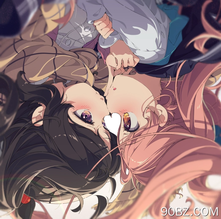 深色头发 深色 皮肤 动漫 女孩 AI艺术 原图 肖像 颠倒 4K壁纸