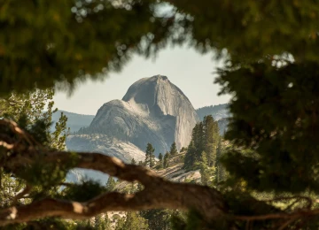 半圆顶 约塞米蒂国家公园 美国加利福尼亚州 自然 岩石 岩层 户外 电脑壁纸 4K壁纸  6000x4000