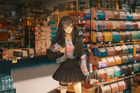 动漫 女孩 人像 手机壁纸 4K壁纸 5000x7073
