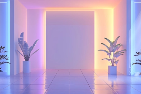 粉彩 植物 瓷砖  电脑壁纸 4K壁纸 5824x3264