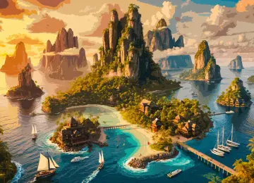 海云奇幻岛  3840x2160