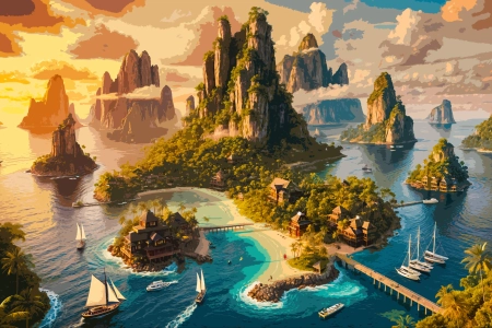 海云奇幻岛 3840x2160