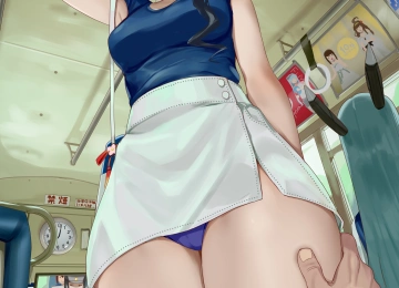 冬月航季，雾岛，真黑丸，冬月，金刚，村雨，大淀，黑发，蓝衬衫，衬衫，胸部，公交车上，绿眼睛，发带，丝带，长发，大胸部  2976x4175