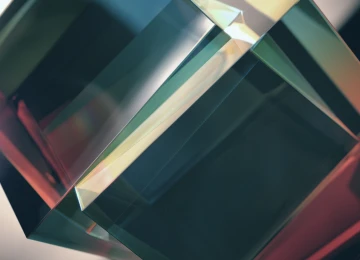 立方体 极简主义 抽象 棱镜 块 AI艺术 抽象  电脑壁纸 4K壁纸  3840x2160