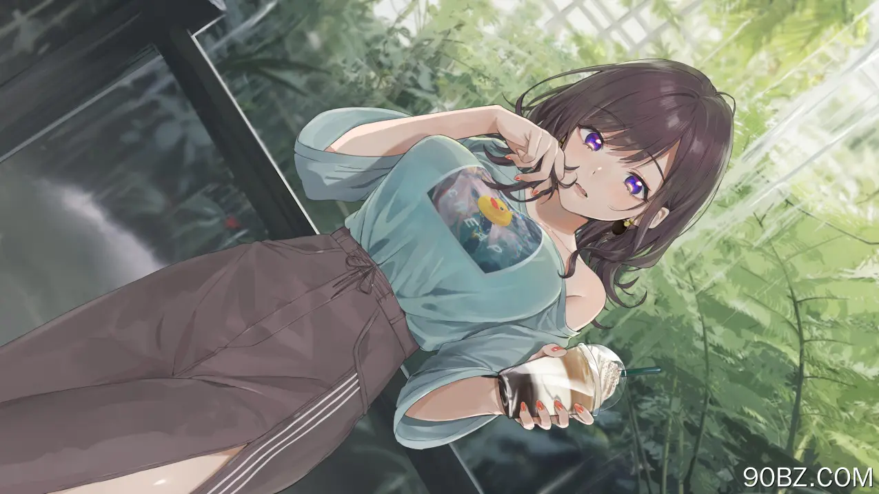 原创人物 深色头发 站立 动漫 动漫女孩 艺术作品  电脑壁纸 4K壁纸