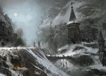 暴雪 暗黑破坏神 游戏CG 幻想 AI艺术 4K壁纸  6000x2500