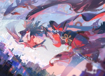 动漫 动漫女孩 崩坏 星际铁路 火花  电脑壁纸 4K壁纸  4800x2700