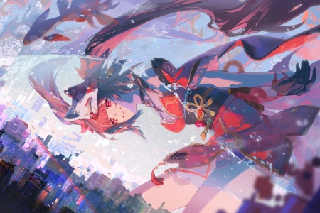 动漫 动漫女孩 崩坏 星际铁路 火花  电脑壁纸 4K壁纸 4800x2700