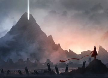 旅程 游戏 奇幻艺术 AI艺术 游戏  电脑壁纸 4K壁纸  6600x3600