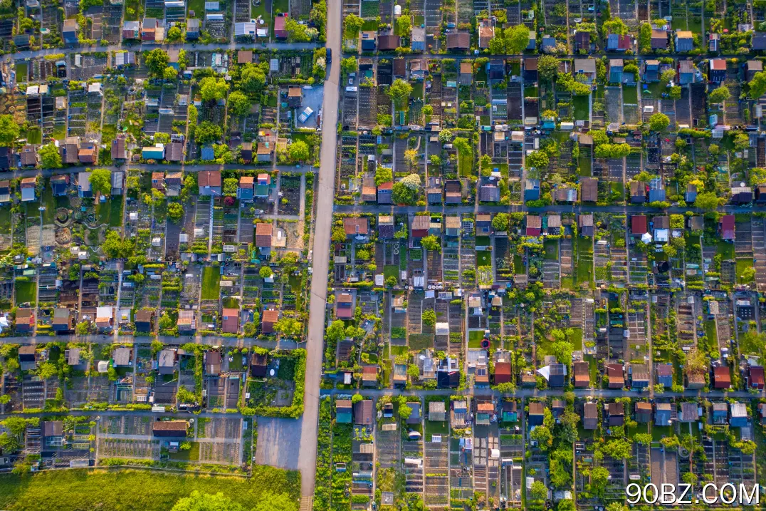 可俯瞰苏黎世 花园 道路 