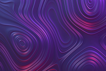 抽象 波浪线 漩涡 形状 AI艺术 紫色 纯色  电脑壁纸 4K壁纸 3840x2160