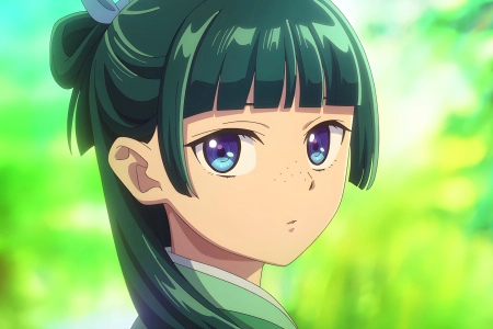 绿头发 药剂师日记 毛毛 动漫 回头看 电脑壁纸 4K壁纸 3840x2160