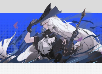 动漫 女孩 AI艺术 肖像 剑客 战士 4K壁纸  4670x2480