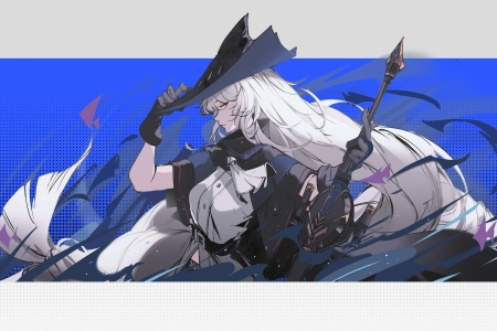 动漫 女孩 AI艺术 肖像 剑客 战士 4K壁纸 4670x2480