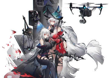 动漫 女孩 神枪手 明日方舟 手机壁纸 4K壁纸  4487x5832