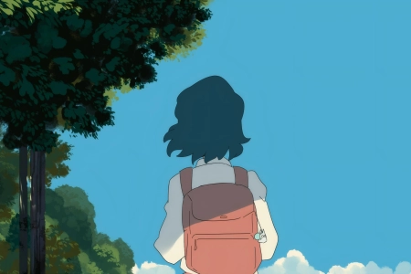 数码艺术 艺术品 风升起 背包 电脑壁纸 4K壁纸 3840x2160