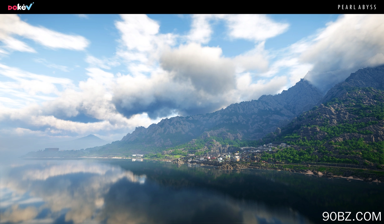 珍珠 深渊 游戏CG 屏幕截图 水印 山景 4K壁纸