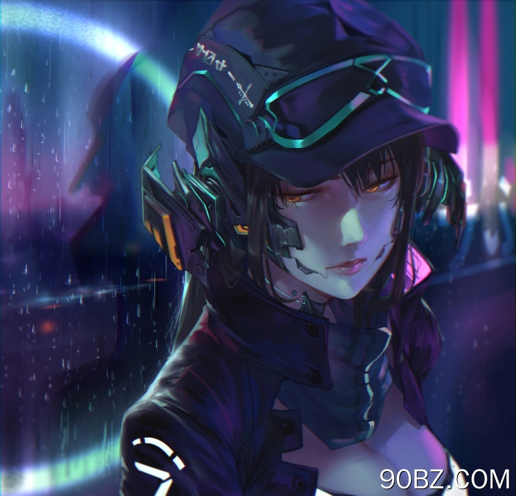 梦幻 女孩 帽子 窗户 4K壁纸