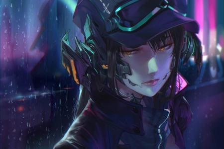 梦幻 女孩 帽子 窗户 4K壁纸 4302x4132