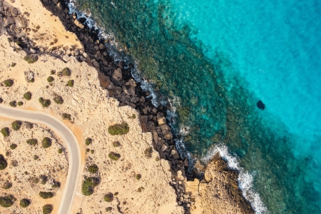 岩石 水 自然 海岸 4K壁纸 3863x2897