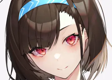 黑发 红眼睛 动漫 动漫女孩 蔚蓝巷 手机壁纸 4K壁纸  4500x6000