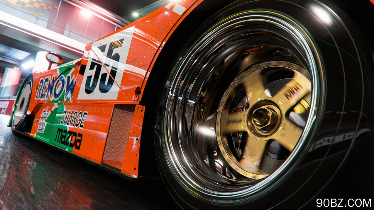 赛车 运动 汽车 游戏 游戏CG 马自达 车轮 轮圈  电脑壁纸 4K壁纸