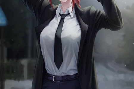 动漫 动漫女孩 电锯人 力量 动画 手机壁纸 4K壁纸 4039x5928