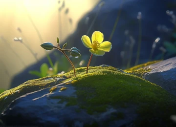 艺术 花卉 自然 4K壁纸  4630x2595