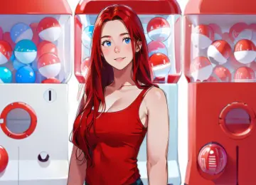 动漫女孩 霓虹灯 人工智能艺术 电脑壁纸 4K壁纸  3840x2160