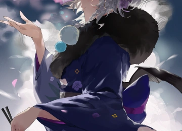 动漫 花瓣 女孩 手机壁纸 4K壁纸  4650x8268