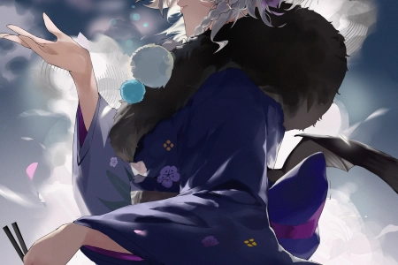 动漫 花瓣 女孩 手机壁纸 4K壁纸 4650x8268