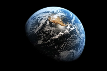 地球 太空 伽利 电脑壁纸 4K壁纸 5120x2880