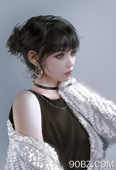  动漫 动漫女孩 耳环 手机壁纸 4K壁纸