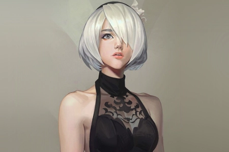 碧迪薇薇动漫女孩插画 3840x2400