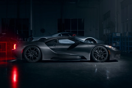 福特 超级跑车 汽车 灰色 科技 电脑壁纸 4K壁纸 7208x4505