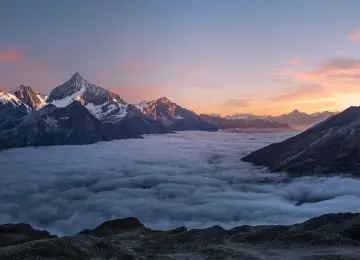 多山的地貌,山脉,冬天,冰川地貌,高地,壁纸,4878x3252  4878x3252