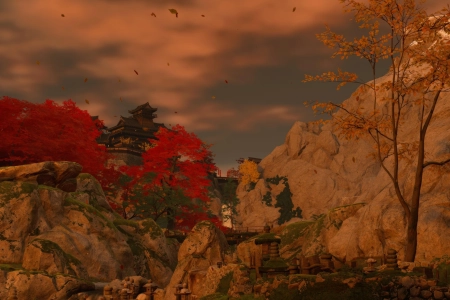 风景 对岛 幽灵 天空 数字艺术 电子 游戏 屏幕截图 树木 树叶 CGI 4K壁纸 4627x2603