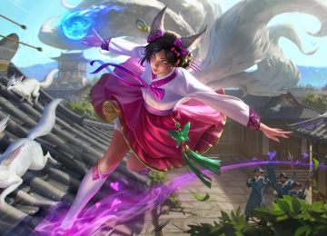  英雄联盟 游戏 英雄 角色 立绘 LOL 电脑壁纸 4K壁纸  4096x2304