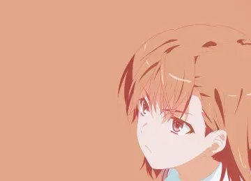 动漫 动漫女孩 简单 橙色 短发 电脑壁纸 4K壁纸  3840x2160