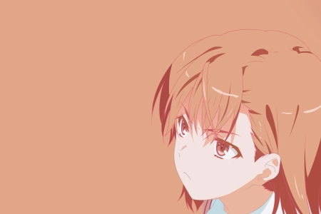 动漫 动漫女孩 简单 橙色 短发 电脑壁纸 4K壁纸 3840x2160