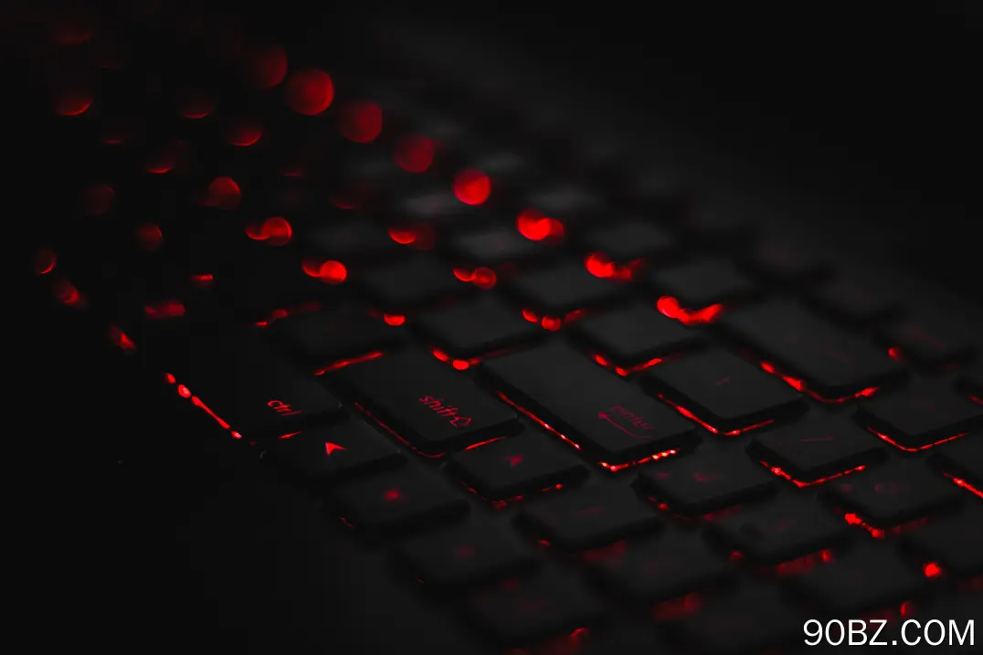 键盘 灯 计算机 极简主义 4K壁纸