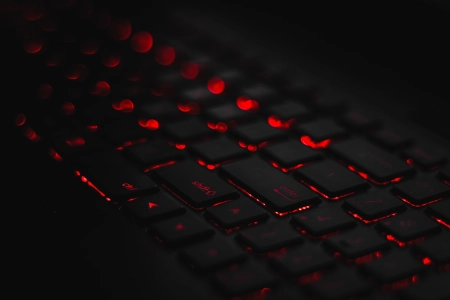 键盘 灯 计算机 极简主义 4K壁纸 6000x4000