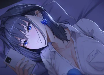 动漫女孩 虚拟 电脑壁纸 4K壁纸  3840x2160